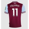 West Ham United Niclas Fullkrug #11 New Men's Home Football Shirt 2024-25 Short Sleeve