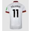 West Ham United Niclas Fullkrug #11 New Men's Third Football Shirt 2024-25 Short Sleeve
