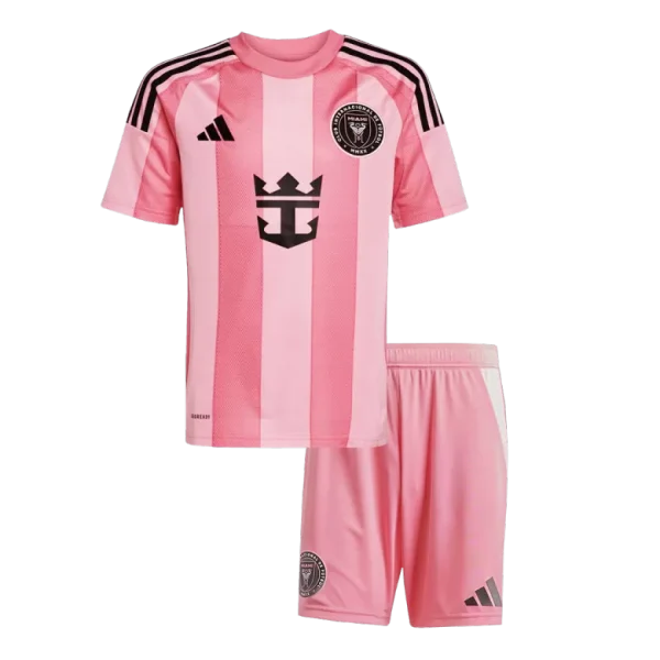 Cheap Inter Miami Football Shirts Home Stadium Kit for Kids 2025-26