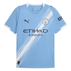 Cheap Manchester City Home Soccer Jersey 2025-26