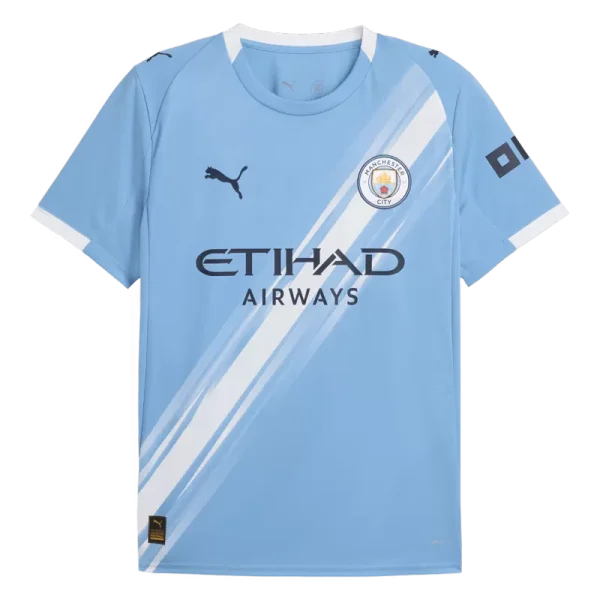 Cheap Manchester City Home Soccer Jersey 2025-26