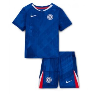 Cheap Football Shirt​ Chelsea Home Stadium Kit for Kids 2025-26 Sale Blue Short Sleeve