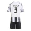 Juventus Gleison Bremer #3 Home Stadium Kit for Kids 2025-26 Online Sale