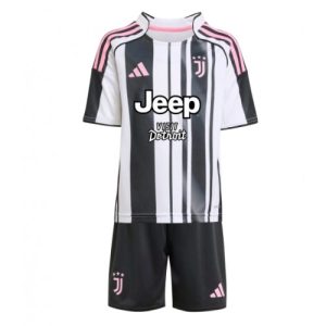 Juventus Home Stadium Kit for Kids 2025-26 Personalised Football Shirts
