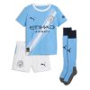 Manchester City Phil Foden #47 Cheap Home Stadium Kit for Kids 2025-26 Online Sale