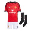 Manchester United Bruno Fernandes #8 Cheap Home Stadium Kit for Kids 2025-26
