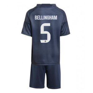 Real Madrid Jude Bellingham #5 New Away Stadium Kit for Kids 2025-26