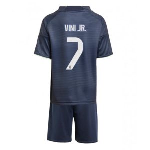 Real Madrid Vinicius Junior #7 New Away Stadium Kit for Kids 2025-26 Online Store