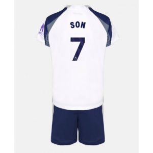 Tottenham Hotspur Son Heung-min #7 Cheap Home Stadium Kit for Kids 2025-26