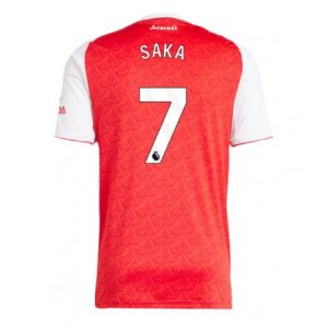 Arsenal Bukayo Saka #7 Cheap Home Stadium Shirt 2025-26 UK Soccer Shop