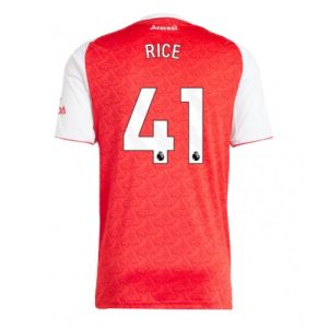 Arsenal Declan Rice #41 Cheap Home Stadium Shirt 2025-26 Jerseys