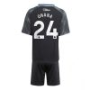 Aston Villa Amadou Onana #24 Cheap Away Stadium Kit for Kids 2025-26
