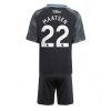 Aston Villa Ian Maatsen #22 Cheap Away Stadium Kit for Kids 2025-26