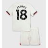 Cheap Chelsea Football Kits Christopher Nkunku #18 Away Stadium Kit for Kids 2025-26