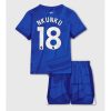 Cheap Chelsea Football Kits Christopher Nkunku #18 Home Stadium Kit for Kids 2025-26