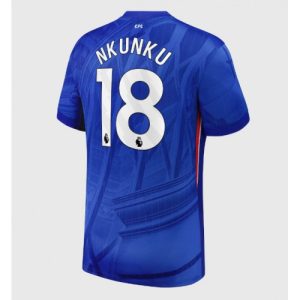 Chelsea Christopher Nkunku #18 Cheap Home Stadium Shirt 2025-26