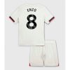 Cheap Chelsea Football Kits Enzo Fernandez #8 Away Stadium Kit for Kids 2025-26