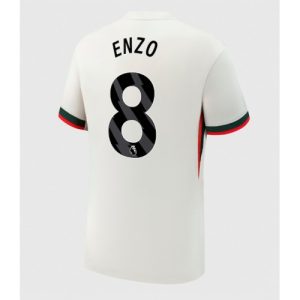 Chelsea Enzo Fernandez #8 Cheap Away Stadium Shirt 2025-26