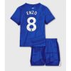 Cheap Chelsea Football Kits Enzo Fernandez #8 Home Stadium Kit for Kids 2025-26