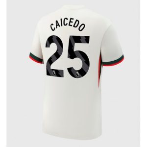 Chelsea Moises Caicedo #25 Cheap Away Stadium Shirt 2025-26 Online Sale