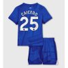 Cheap Chelsea Football Kits Moises Caicedo #25 Home Stadium Kit for Kids 2025-26