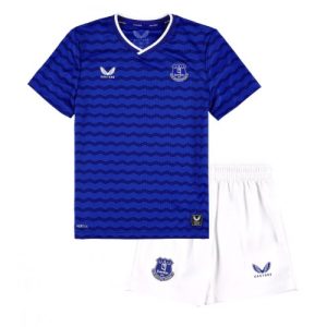 Everton Cheap Home Stadium Kit for Kids 2025-26 Custom Jersey