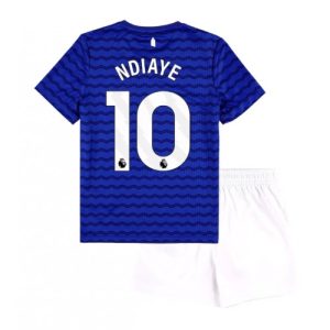Everton Iliman Ndiaye #10 Cheap Home Stadium Kit for Kids 2025-26 Online Store