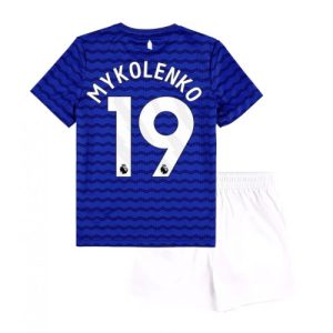 Everton Vitaliy Mykolenko #19 Cheap Home Stadium Kit for Kids 2025-26