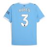 Manchester City Ruben Dias #3 Home Stadium Shirt 2025-26 Soccer Jersey