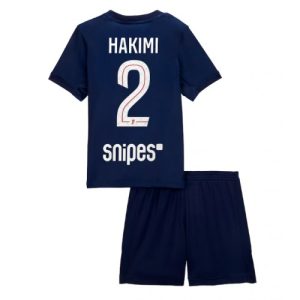 Paris Saint-Germain Achraf Hakimi #2 Cheap Home Stadium Kit for Kids 2025-26