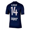 Paris Saint-Germain Desire Doue #14 Cheap Home Stadium Shirt 2025-26