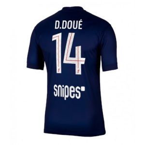 Paris Saint-Germain Desire Doue #14 Cheap Home Stadium Shirt 2025-26