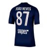 Paris Saint-Germain Joao Neves #87 Cheap Home Stadium Shirt 2025-26