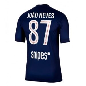 Paris Saint-Germain Joao Neves #87 Cheap Home Stadium Shirt 2025-26