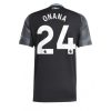 Aston Villa Amadou Onana #24 Cheap Away Stadium Shirt 2025-26
