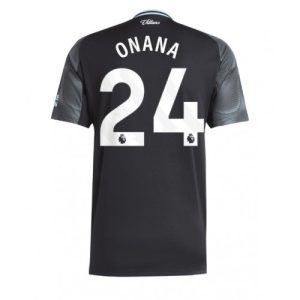 Aston Villa Amadou Onana #24 Cheap Away Stadium Shirt 2025-26