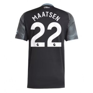 Aston Villa Ian Maatsen #22 Cheap Away Stadium Shirt 2025-26 Jersey