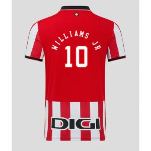 Athletic Bilbao Nico Williams #10 Cheap Home Stadium Shirt 2025-26 Soccer Shirts for Men