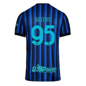 Inter Milan Jersey Blue Alessandro Bastoni #95 Home Stadium Shirt 2025-26