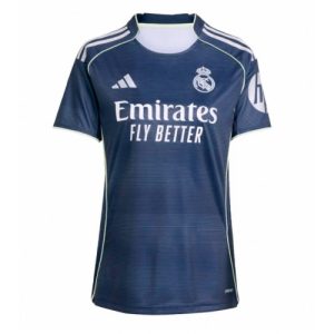 Real Madrid Cheap Away Stadium Shirt for Women 2025-26 Short Sleeve