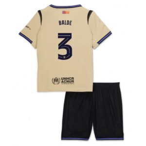 Barcelona Alejandro Balde #3 Away Stadium Kit for Kids 2025-26 Best Soccer Jerseys