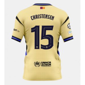 Barcelona Andreas Christensen #15 Away Stadium Shirt 2025-26 Best Soccer Jerseys