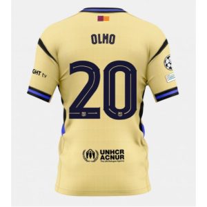 Barcelona Dani Olmo #20 Away Stadium Shirt 2025-26 Best Soccer Jerseys