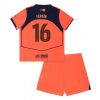 Barcelona Fermin Lopez #16 Third Stadium Kit for Kids 2025-26 Best Soccer Jerseys