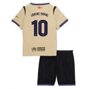 Barcelona Lamine Yamal #10 Away Stadium Kit for Kids 2025-26 Best Soccer Jerseys