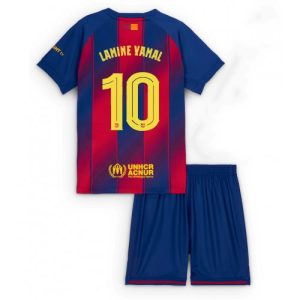 Barcelona Lamine Yamal #10 Home Stadium Kit for Kids 2025-26 Best Soccer Jerseys