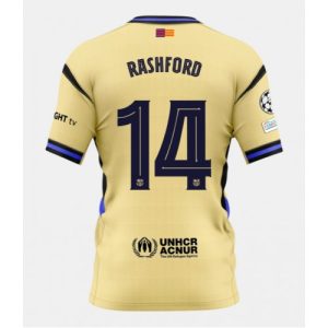 Barcelona Marcus Rashford #14 Away Stadium Shirt 2025-26 Best Soccer Jerseys