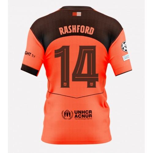 Barcelona Marcus Rashford #14 Third Stadium Shirt 2025-26 Best Soccer Jerseys