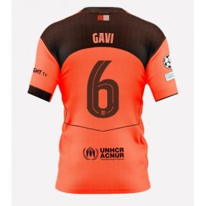 Barcelona Paez Gavi #6 Third Stadium Shirt 2025-26 Best Soccer Jerseys