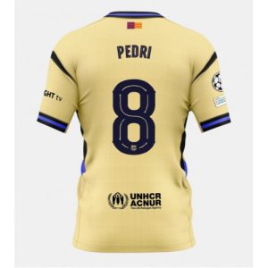 Barcelona Pedri Gonzalez #8 Away Stadium Shirt 2025-26 Best Soccer Jerseys